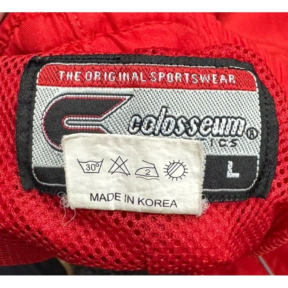 Vintage Colosseum Athletics Ohio State Track Pants Embroidered Team Logos Size L